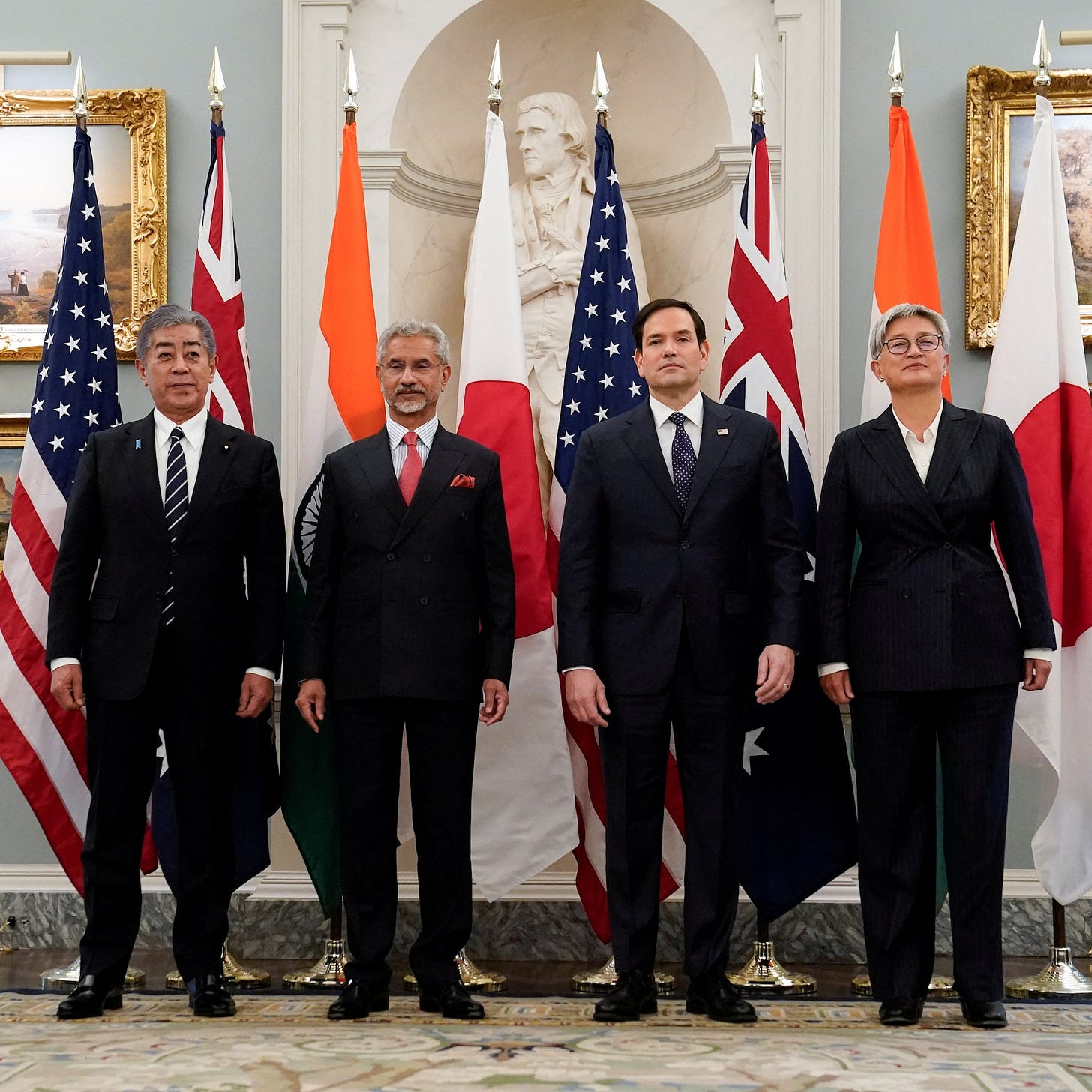 Quad foreign ministers meet in Washington in signal of Trump's China focus  | Reuters