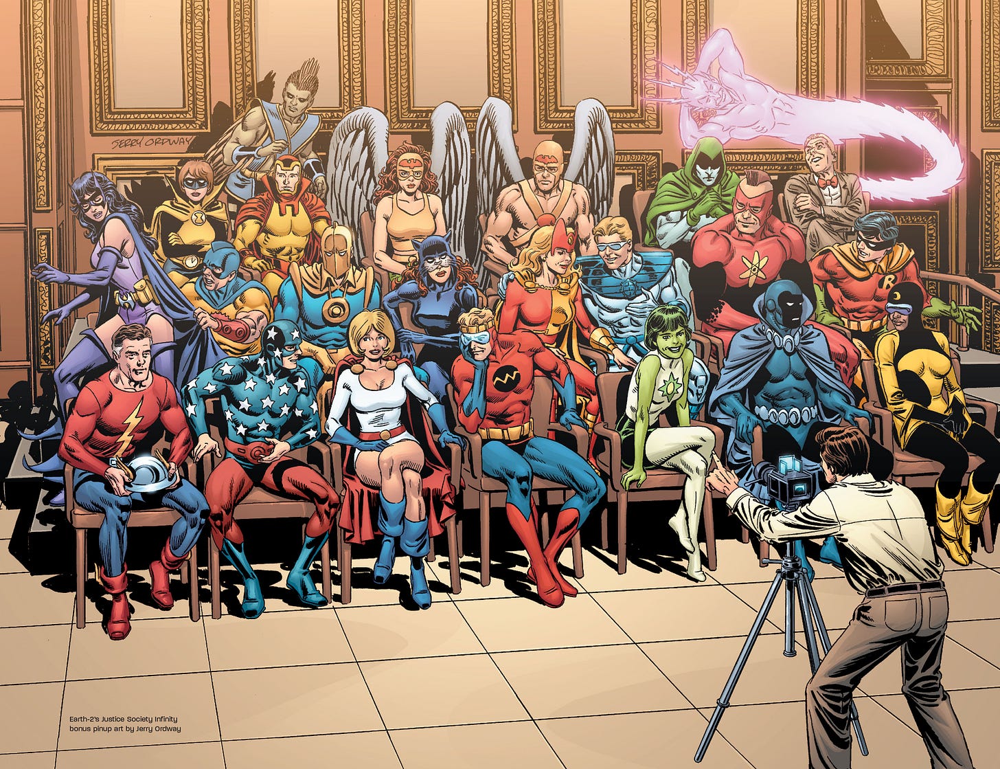 Earth-2 Justice Society Infinity post-Crisis. Earth-2 Justice Society Infinity post-Crisis.
