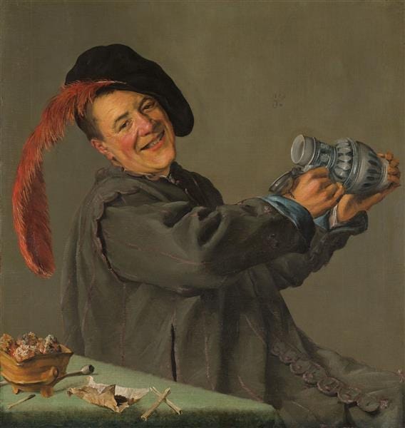 The Jolly Drinker, 1629 - Judith Leyster - WikiArt.org