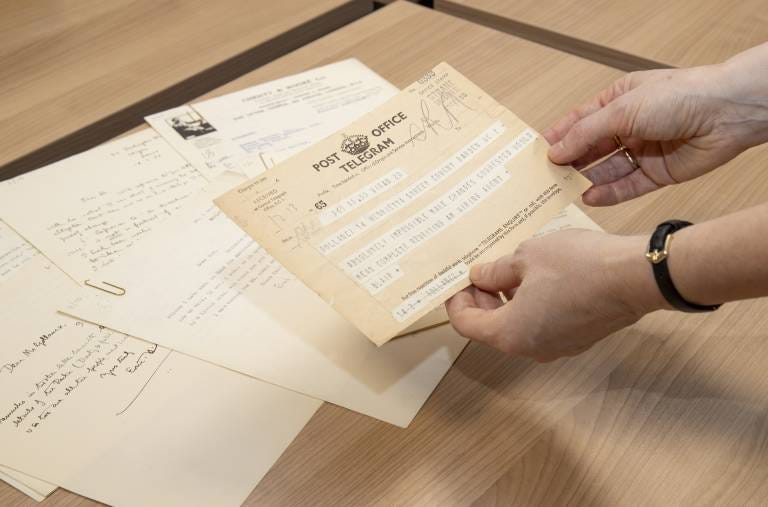 Orwell Gollancz Letters (c) UCL Special Collections