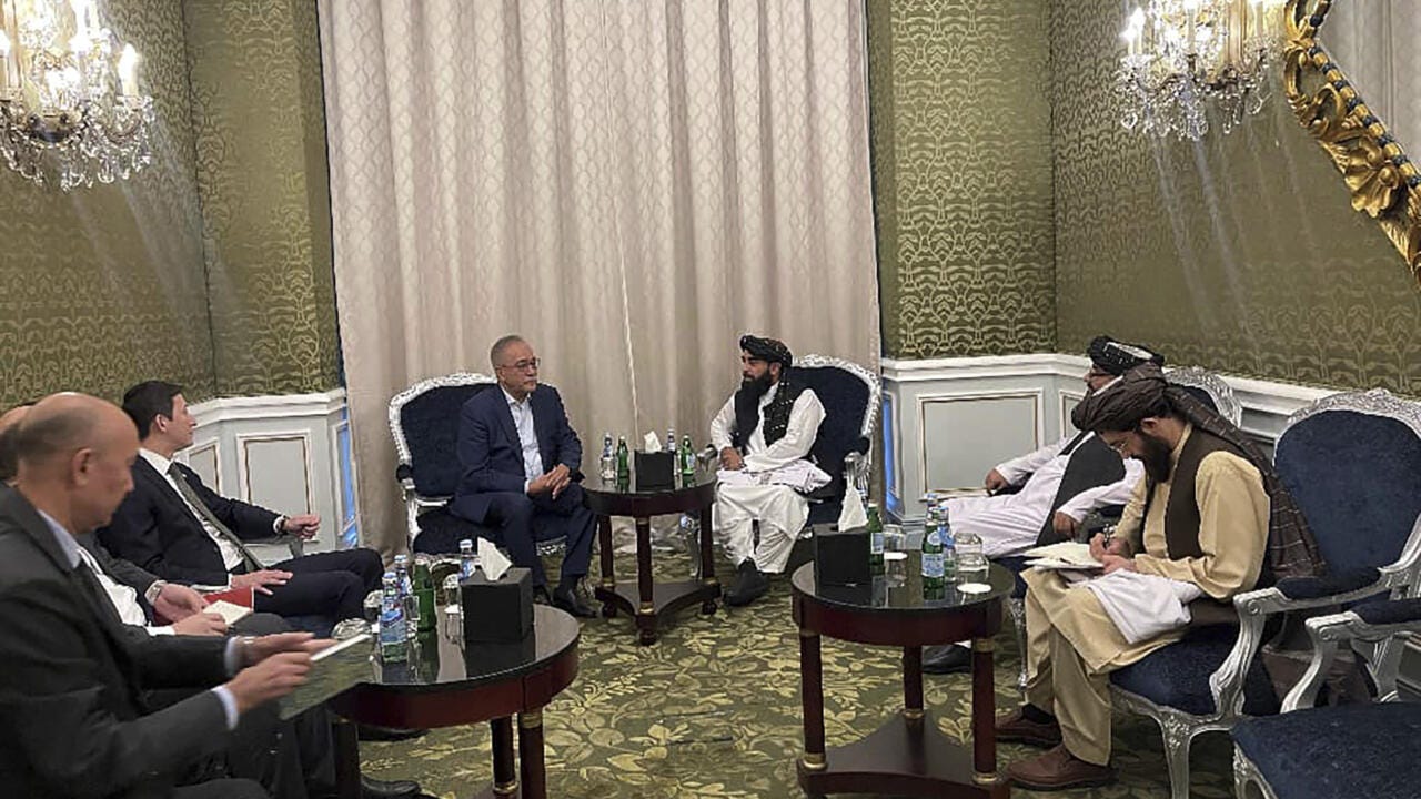 Taliban sends its first delegation to a UN-led meeting in Qatar on  Afghanistan