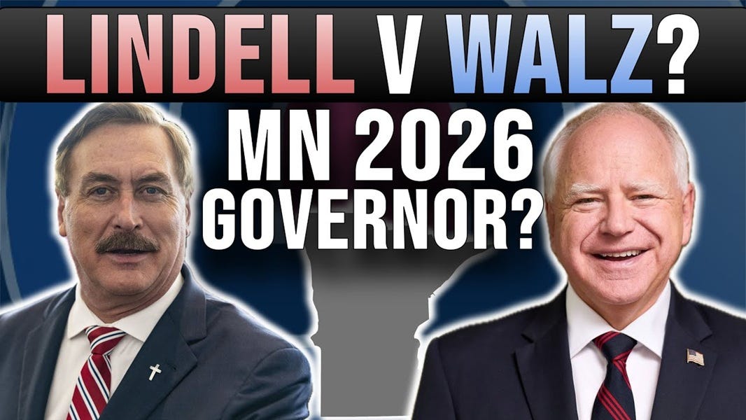 BREAKING: Mike Lindell Likely To Challenge Tim Walz For Minnesota's Governorship