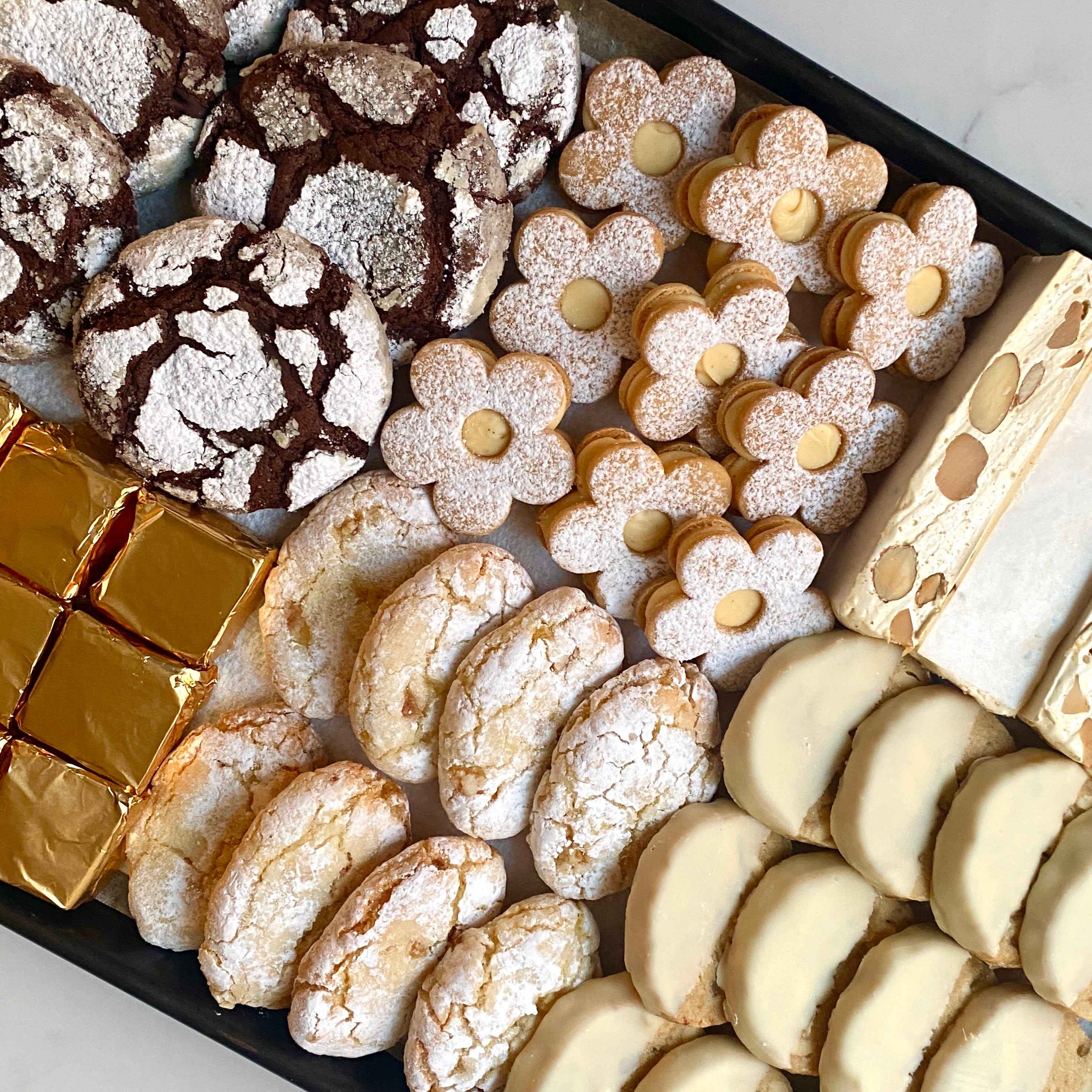 MAKOさんcrinkle crinkle crinklesheer boler Chocolate Crinkle Cookies - by Sophie Bamford