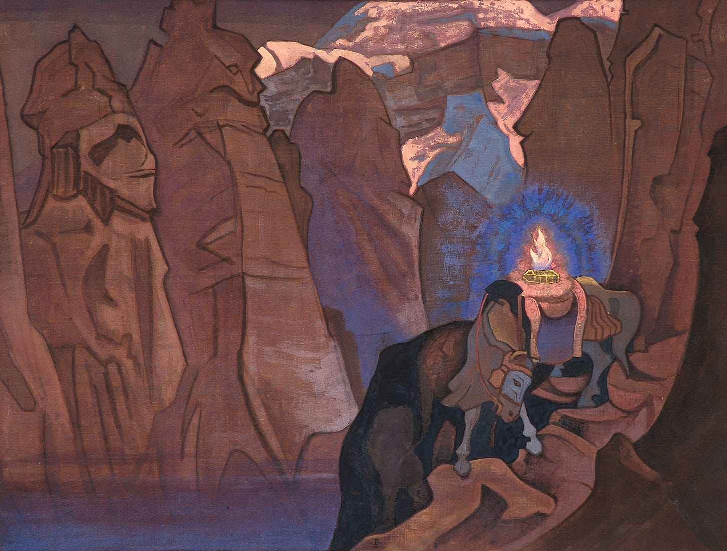 Nicolas Roerich — Le Trésor du Monde / Chintamani (1924)