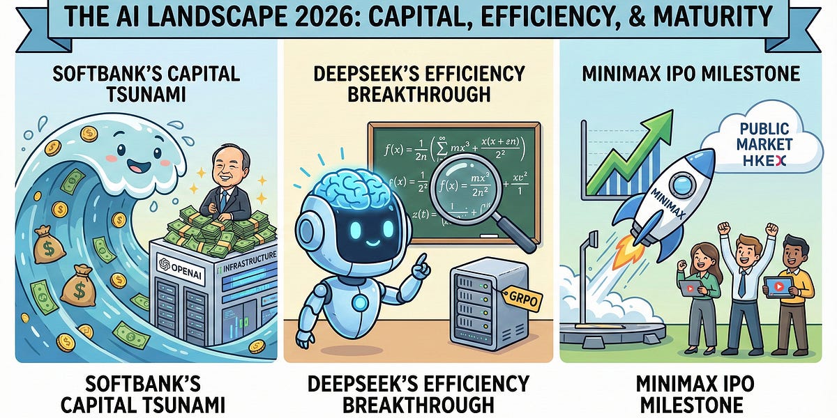 The Sequence Radar #783: Softbank, DeepSeek, MiniMax and The Sequence 2026