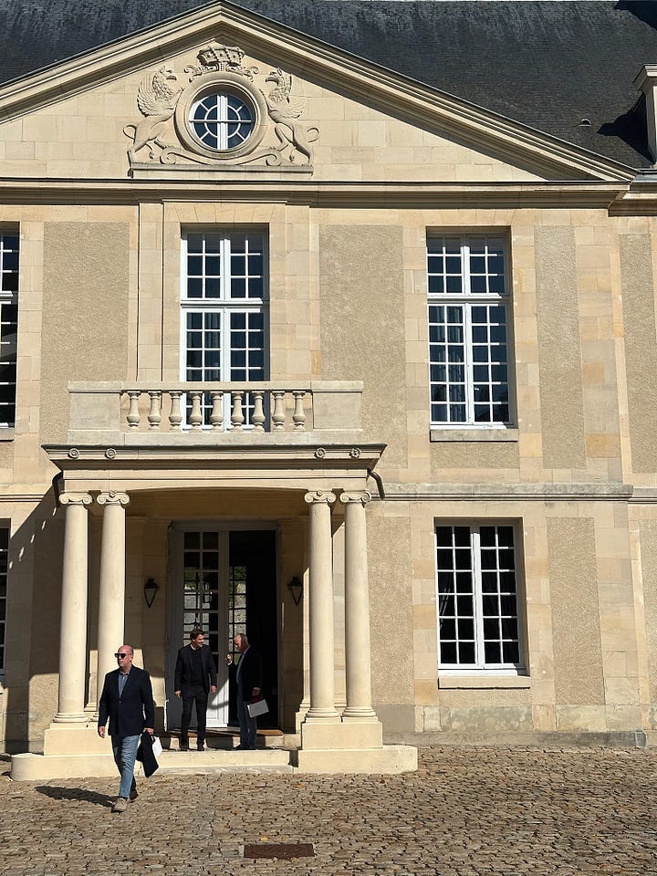 An unforgettable lunch at Chateau du Luvois