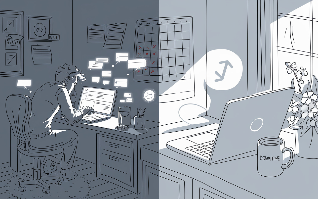 A person sitting at a desk using a computer

AI-generated content may be incorrect.