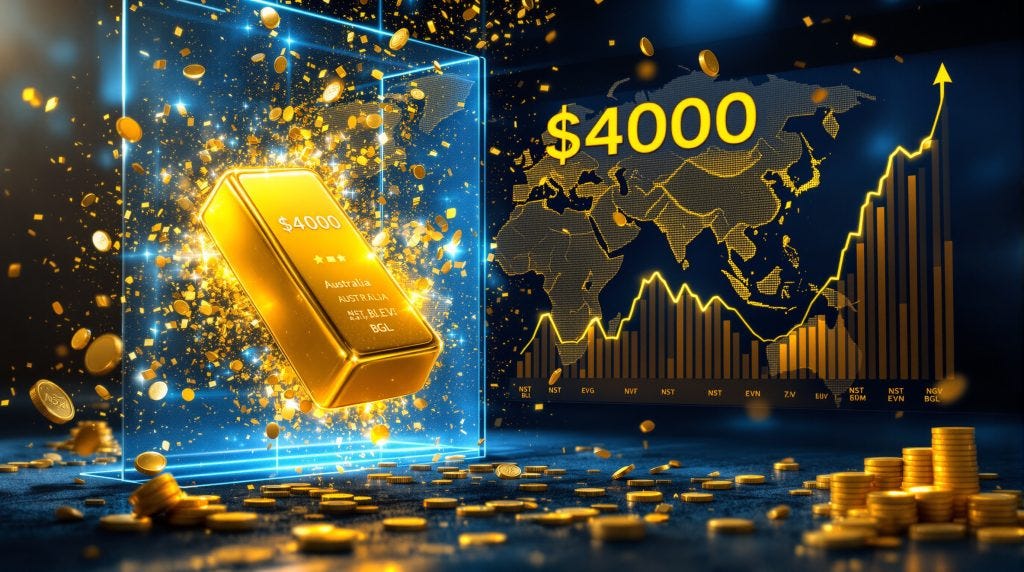 Gold Surpasses $4000 Mark: Historic Price Milestone