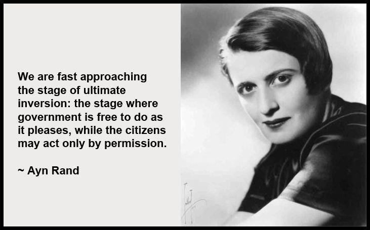 Ayn Rand Ultimate Inversion Ayn Rand Ultimate Inversion