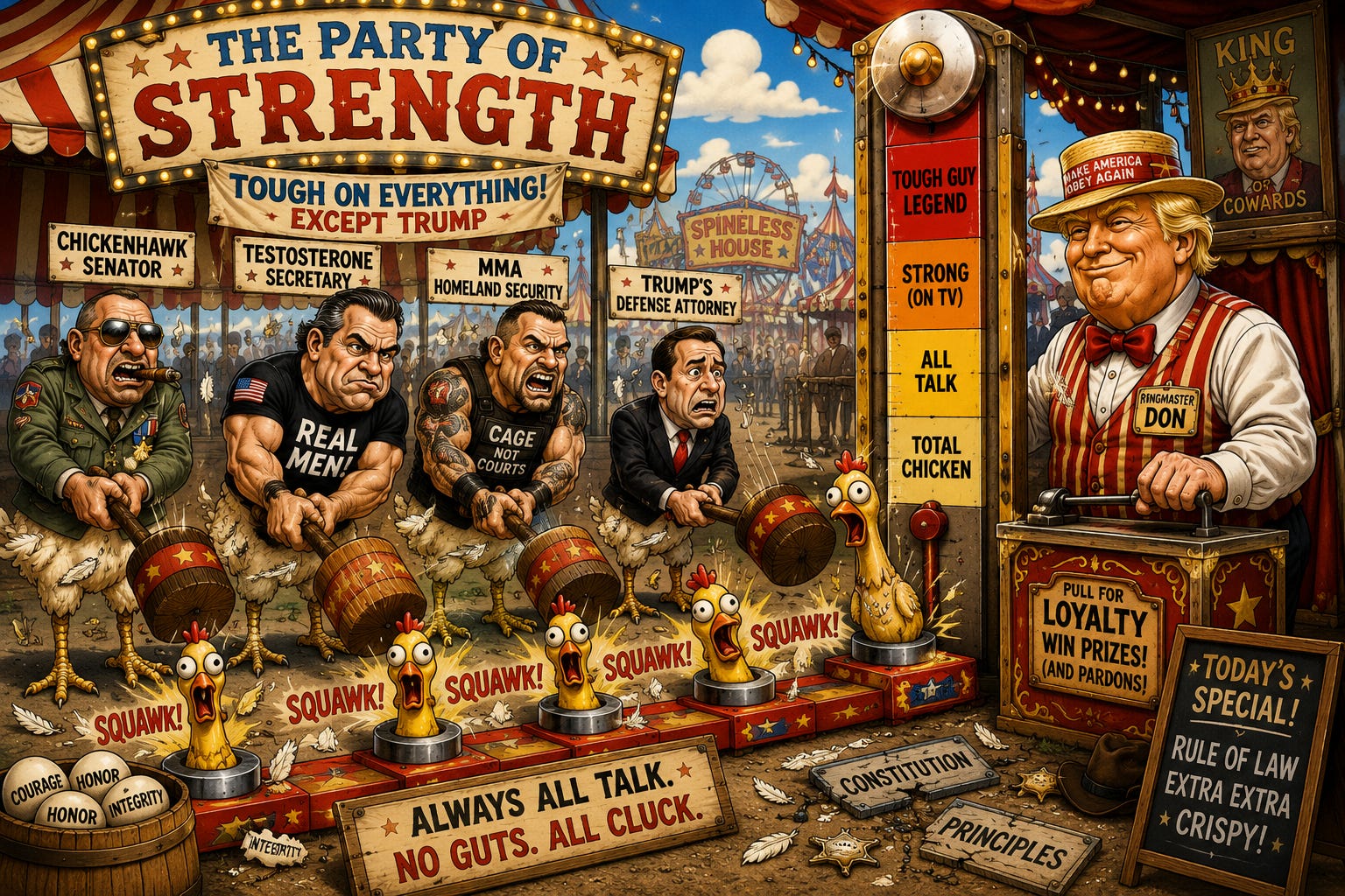 The Party of Chicken Sh*ts