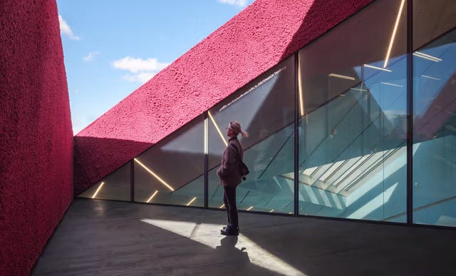 And outdoor area in the recently completed expansion of the New Museum in New York City Courtesy New Museum. Photo: Jason O’Rear