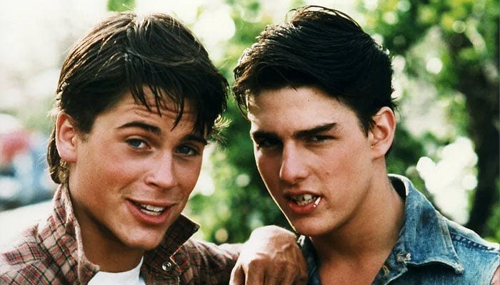 Rob Lowe reflects on 1983 movie with Tom Cruise: He 'took it to another ...