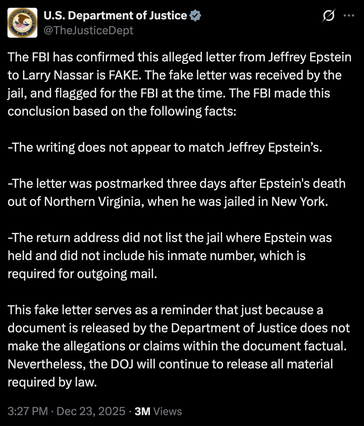 is the DOJ creating bogus Dead Pedo Bestie Files in order to protect ...