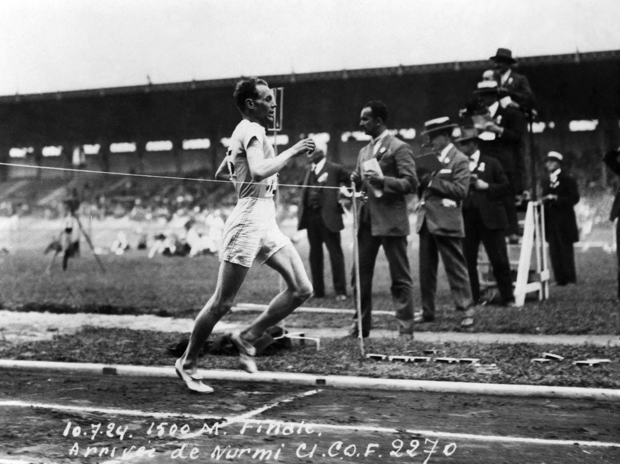 The 1924 Paris Olympics - Yesterday Today's Substack