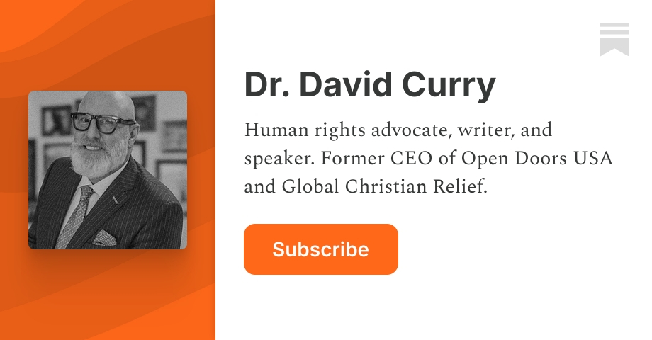 Dr. David Curry | Substack