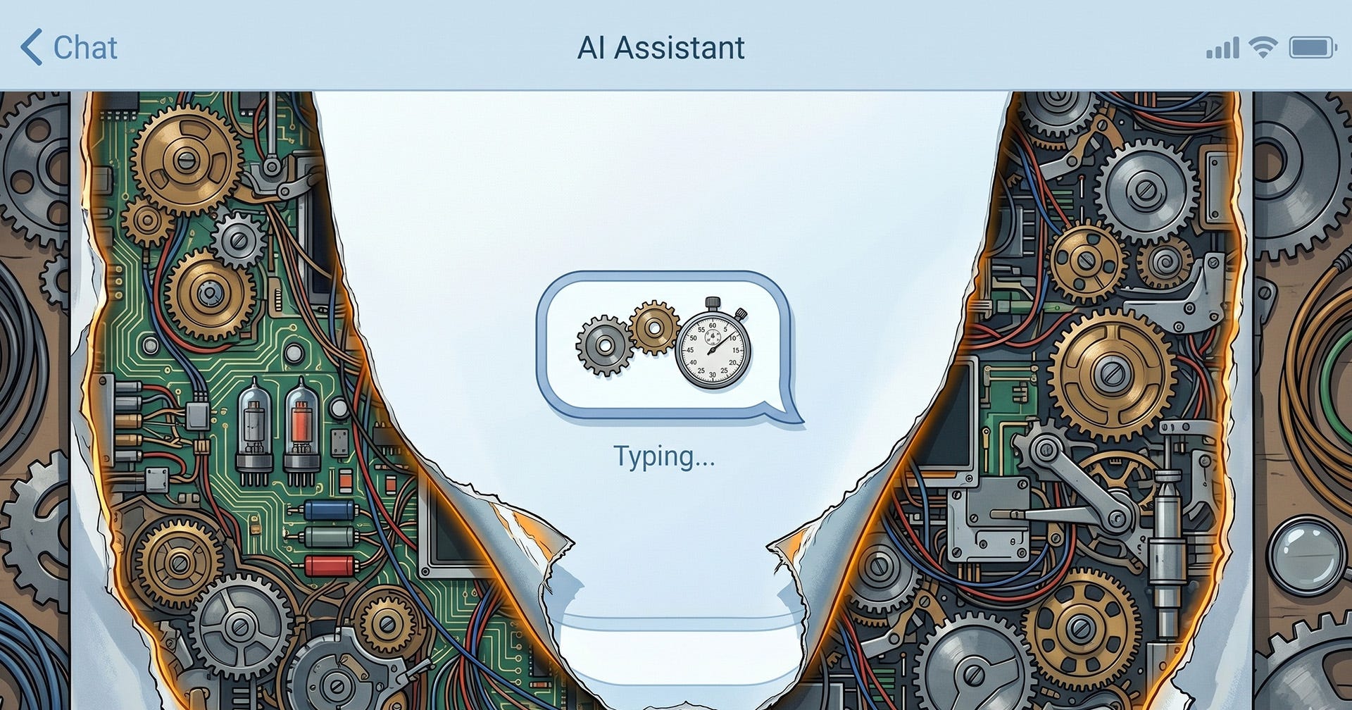 The “Typing…” Bubble Is Lying to Your Customers