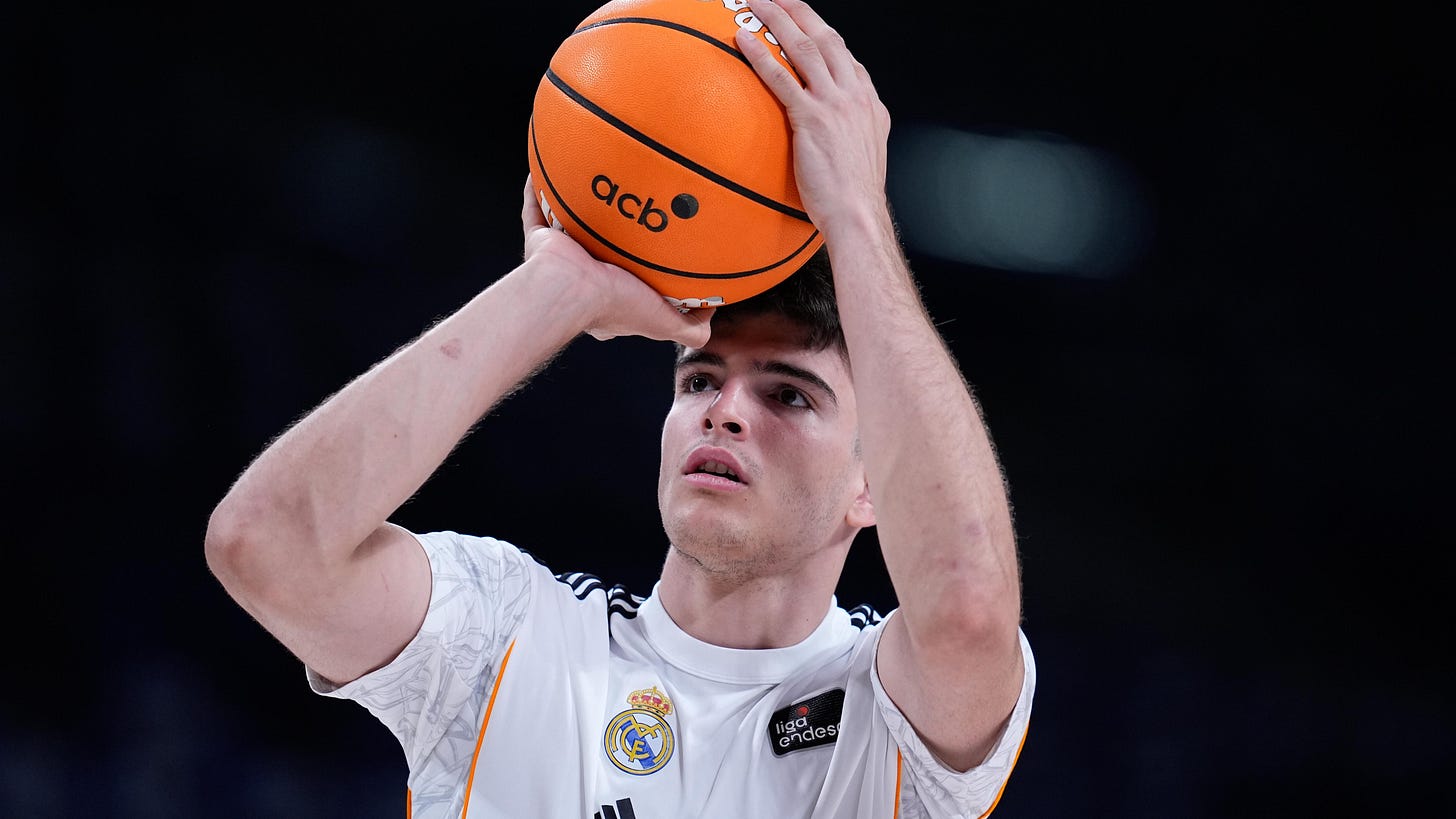 2025 NBA Draft Scouting Report for Boston Celtics No. 28 Pick Hugo Gonzalez