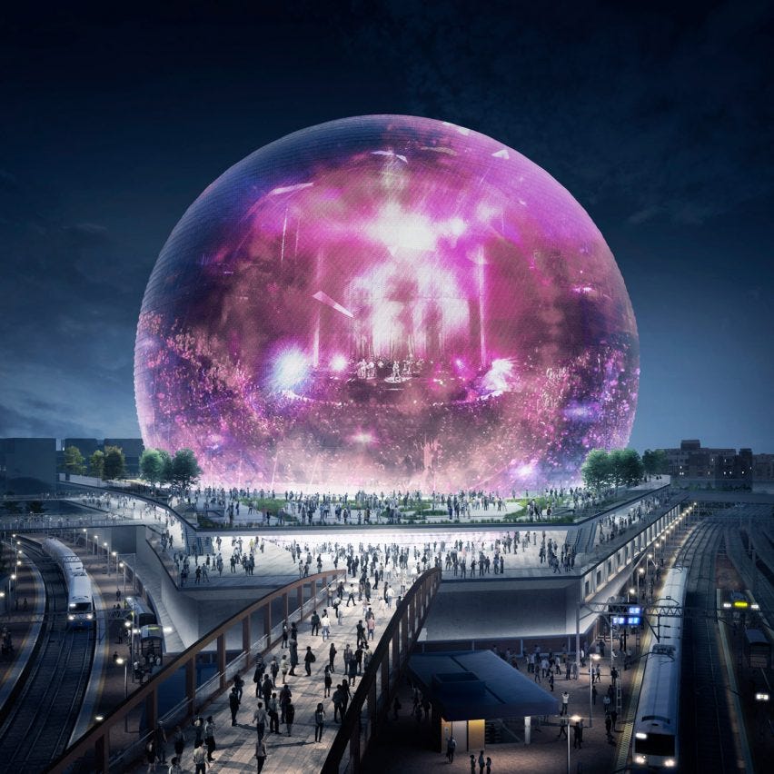 Populous MSG Sphere London venue