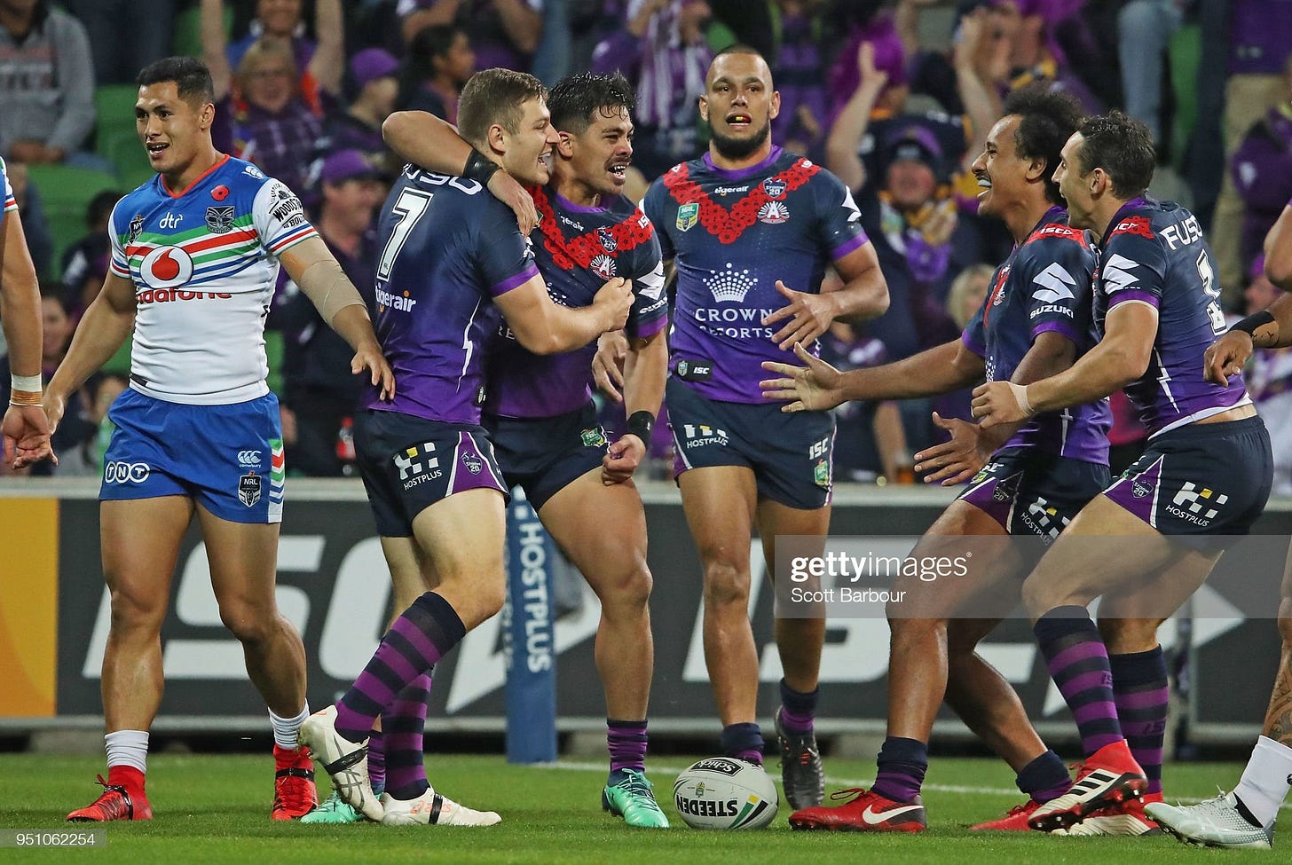 NRL Rd 8 - Storm v Warriors