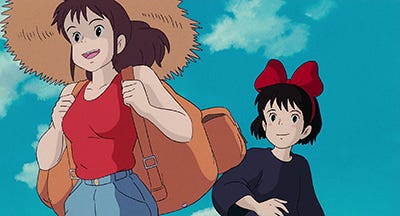 Kiki's Delivery Service Ursula long walks