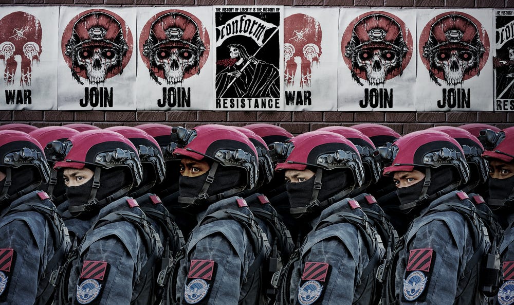 Both sides are the same: Trump to lift Obama's ban on local police getting military gear ...