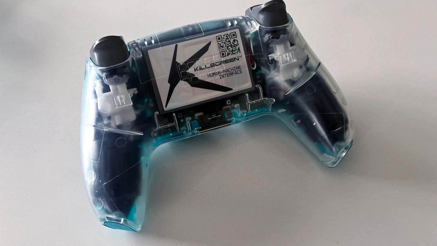 Killscreen PS5 controller back Killscreen PS5 controller back