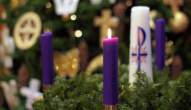 Advent-Wreath-first-candle-Advent-Sunday