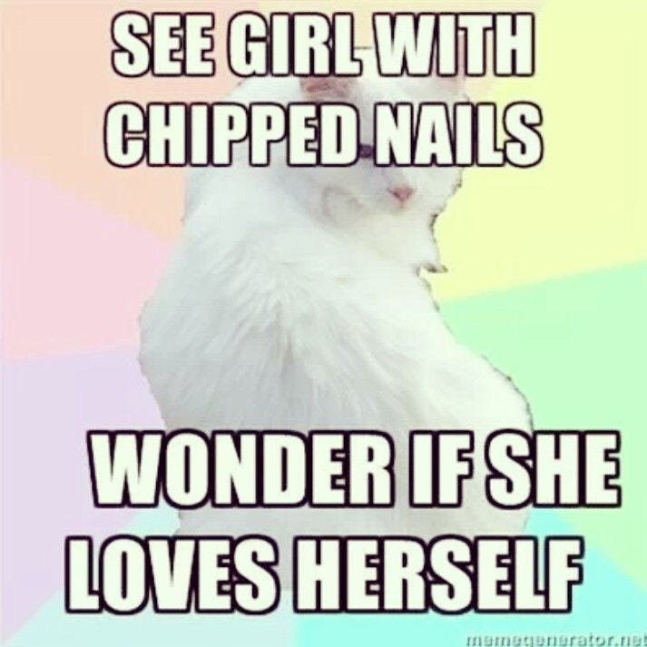 Nail Meme - Chipped Nails | No chip nails, Nail technician ...