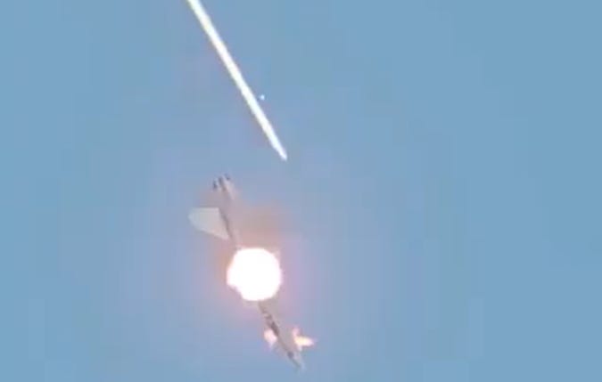 Iran pulling off regime change in the US as fighter jets fall from sky and generals revolt