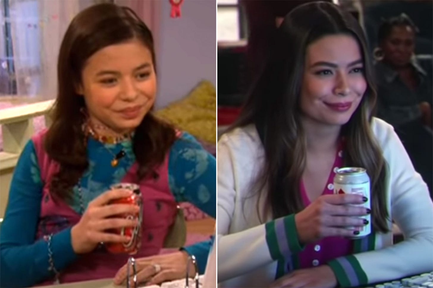 Miranda Cosgrove recreates her iconic meme in new iCarly opening sequence |  EW.com