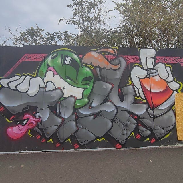 r/Graffiti - A wall full of gems