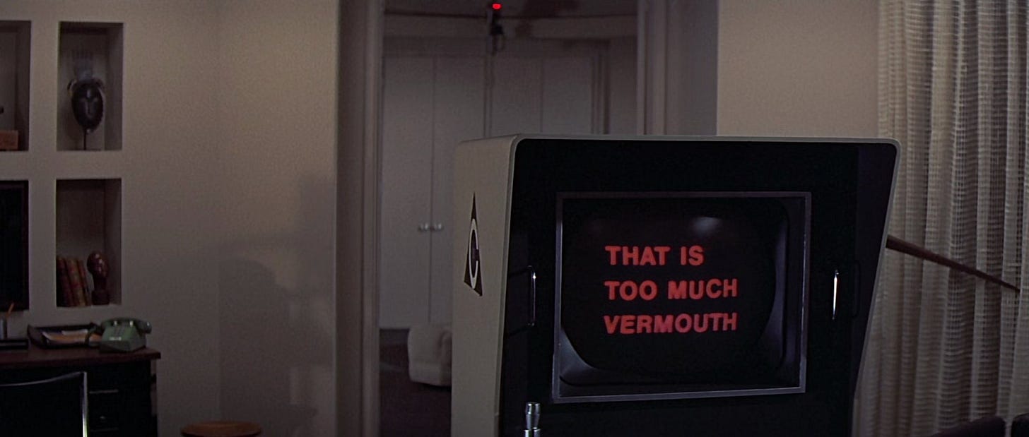 Josh Lewis on X: "very funny part in joseph sargent's colossus: the forbin  project (1970) where the HAL9000-esque AI who is surveilling its creator  eric braeden and threatening to unleash nuclear war