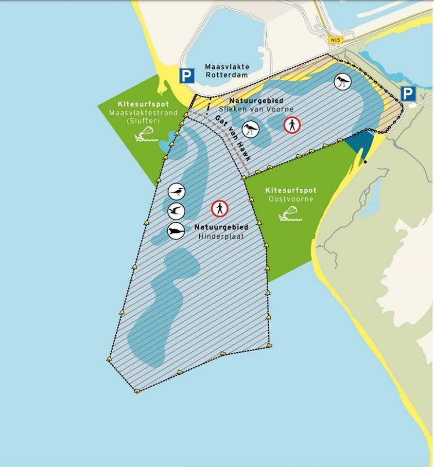 Kitespots in den Niederlanden - Übersicht aller Kitesurf-Standorte - 35  Knots