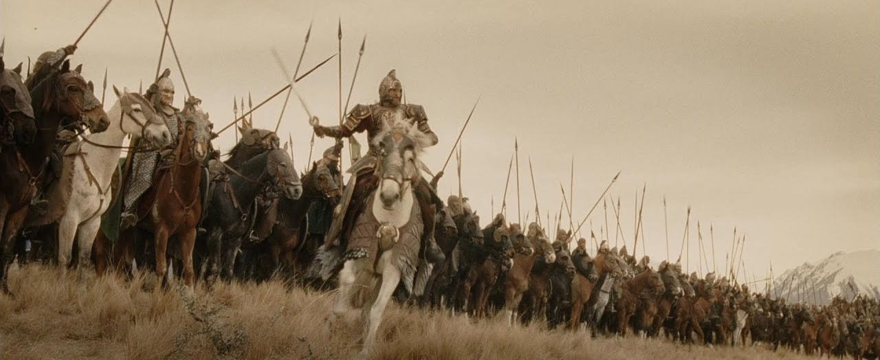 LOTR The Return of the King - The Ride of the Rohirrim LOTR The Return of the King - The Ride of the Rohirrim