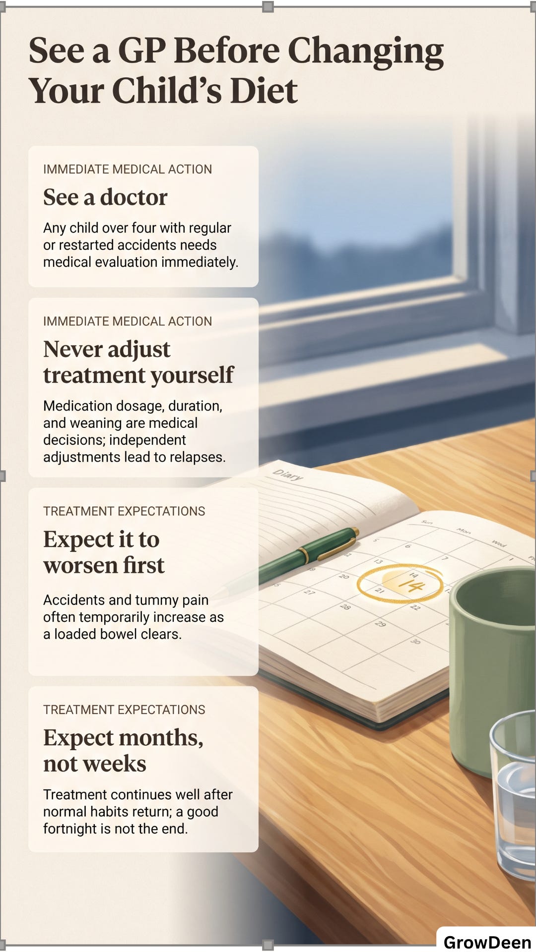 Treatment runs in months, not days Treatment runs in months, not days