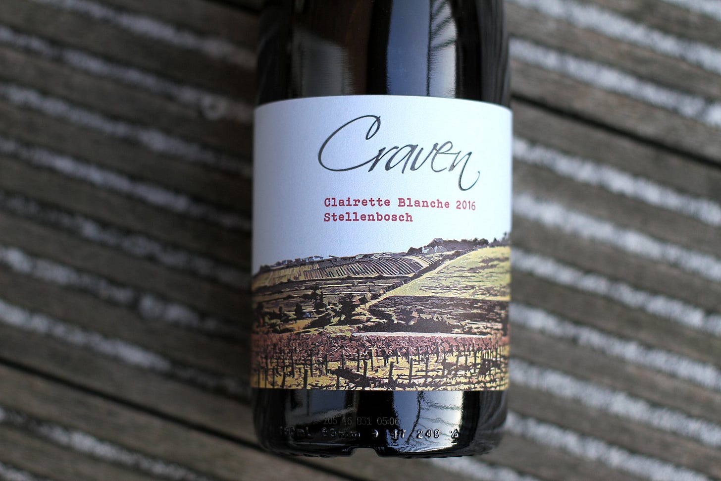 Craven Wines - Clairette Blanche 2016 (Photo (C) Simon Woolf)