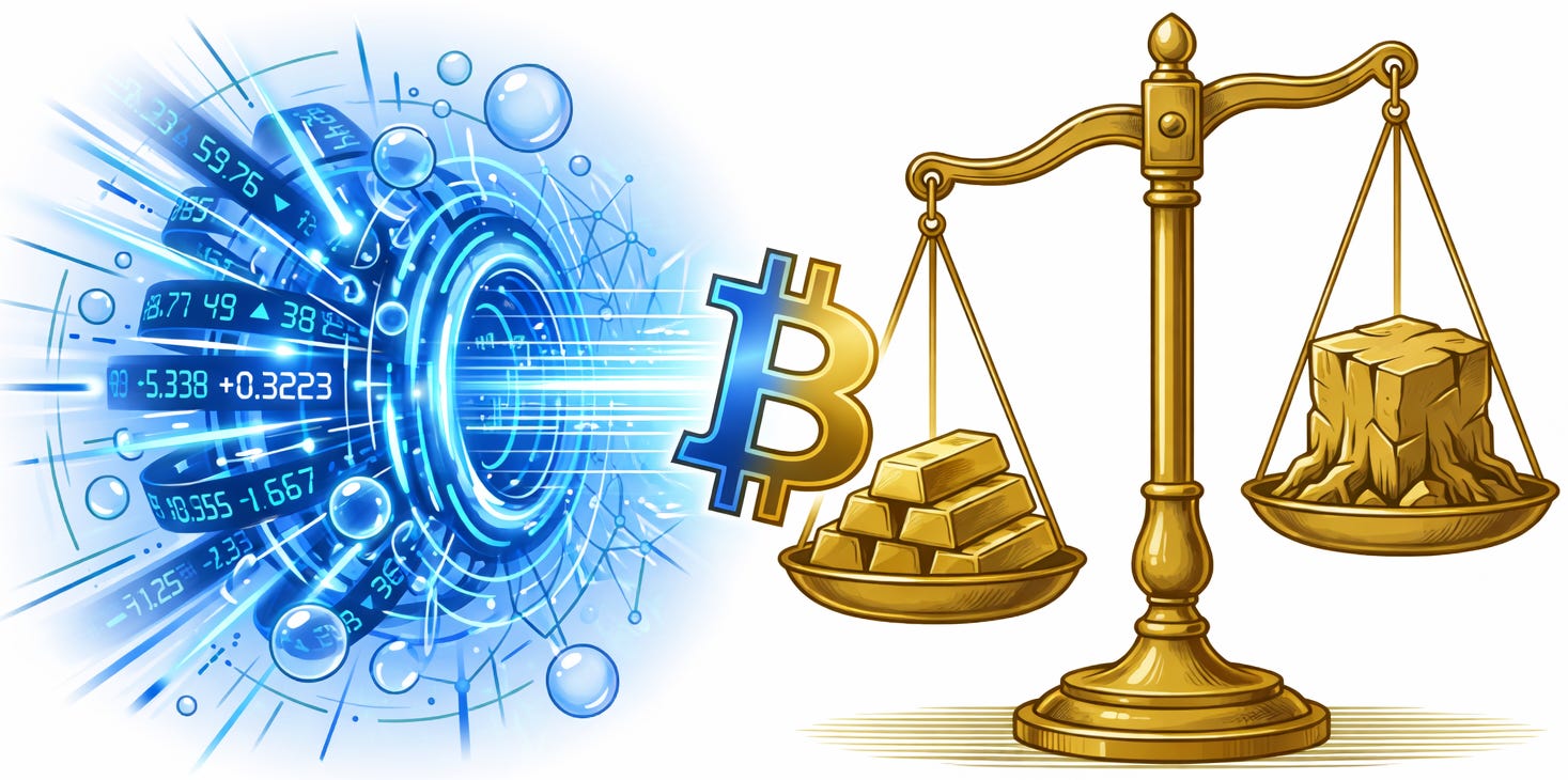 Bitcoin: The Weighing Machine Paradox