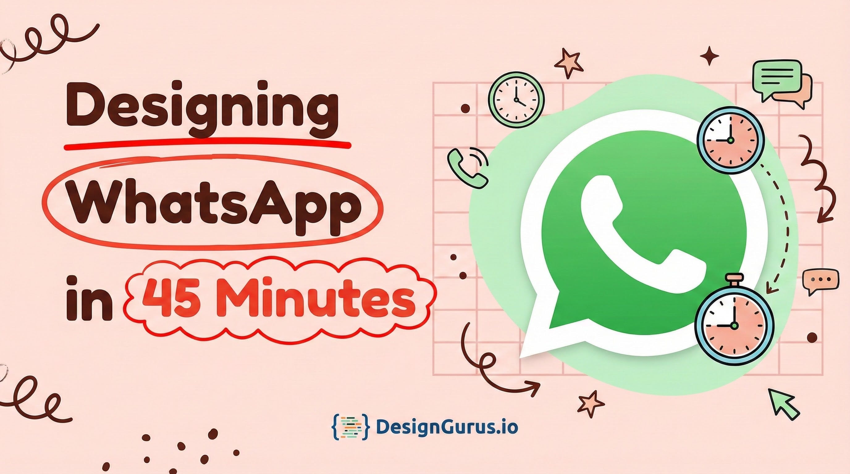 Designing WhatsApp in 45 Minutes: A Complete System Design Walkthrough ...