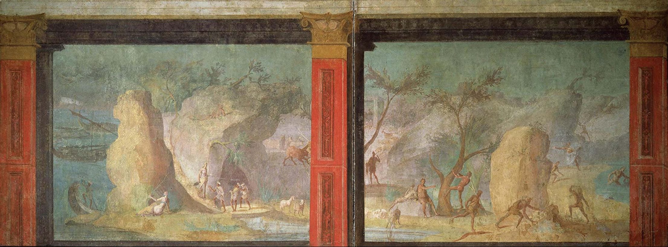 Cycle with scenes from the Odyssey, Via Graziosa