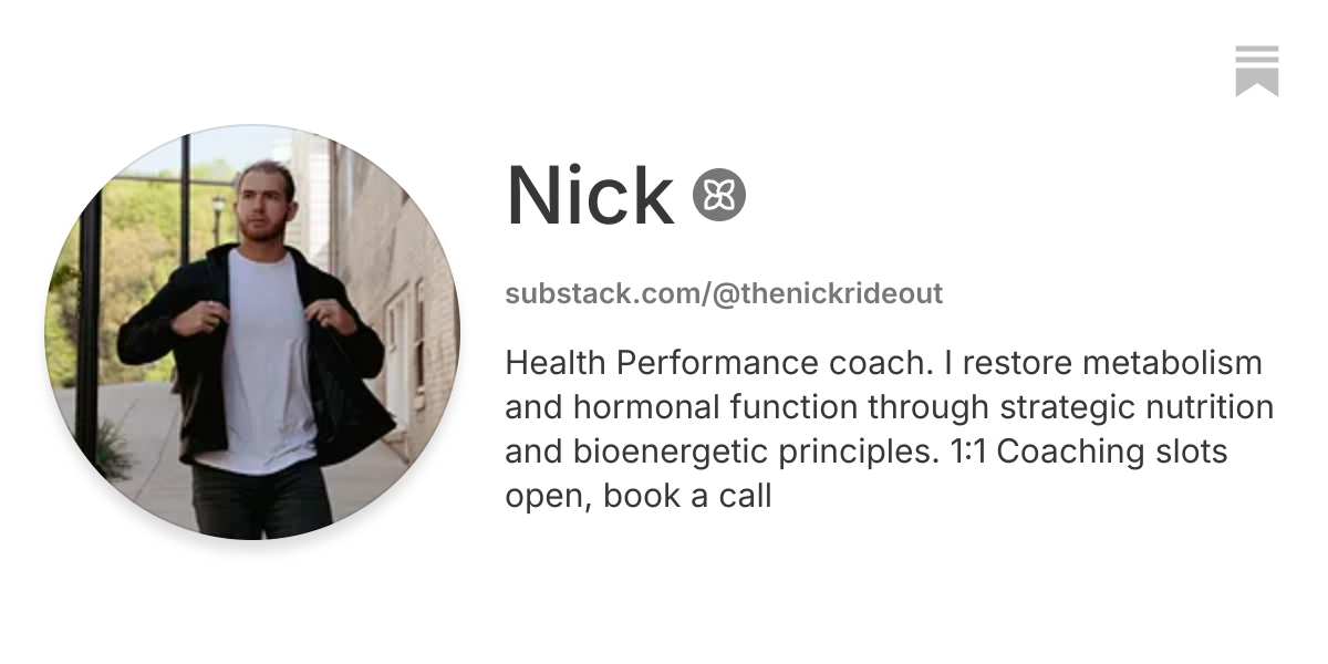 Nick | Substack
