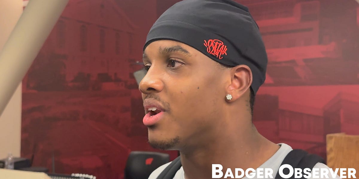 Wisconsin football’s Bryce West breaks down interception