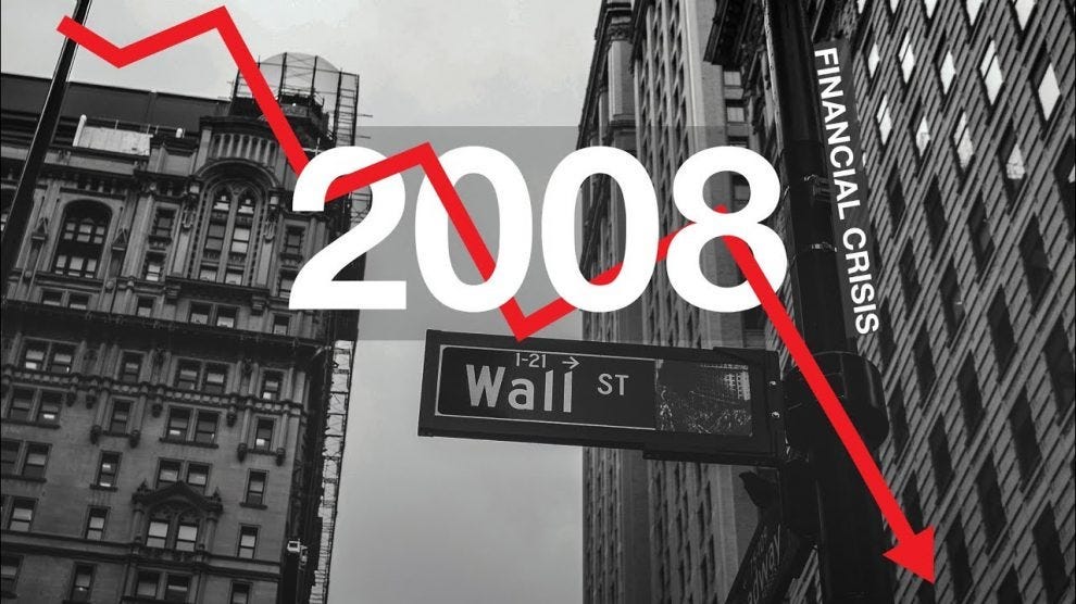 2008 Financial Crisis — When the house of the banks crashed into people's lives | by Yuvraj Deshmukh | InsiderFinance Wire