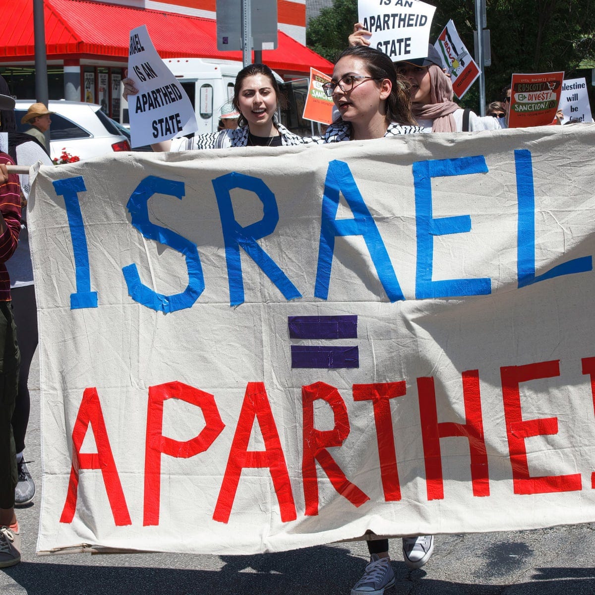 Apartheid state': Israel's fears over image in US are coming to pass |  Israel | The Guardian