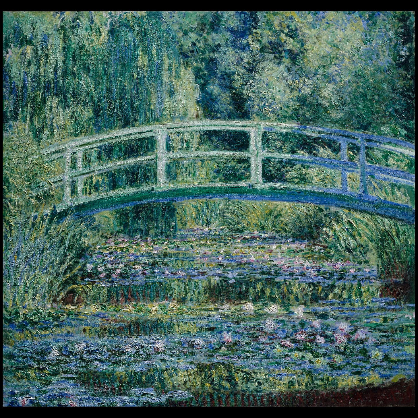 File:Claude Monet - Water Lilies and Japanese Bridge - Google Art  Project.jpg - Wikimedia Commons