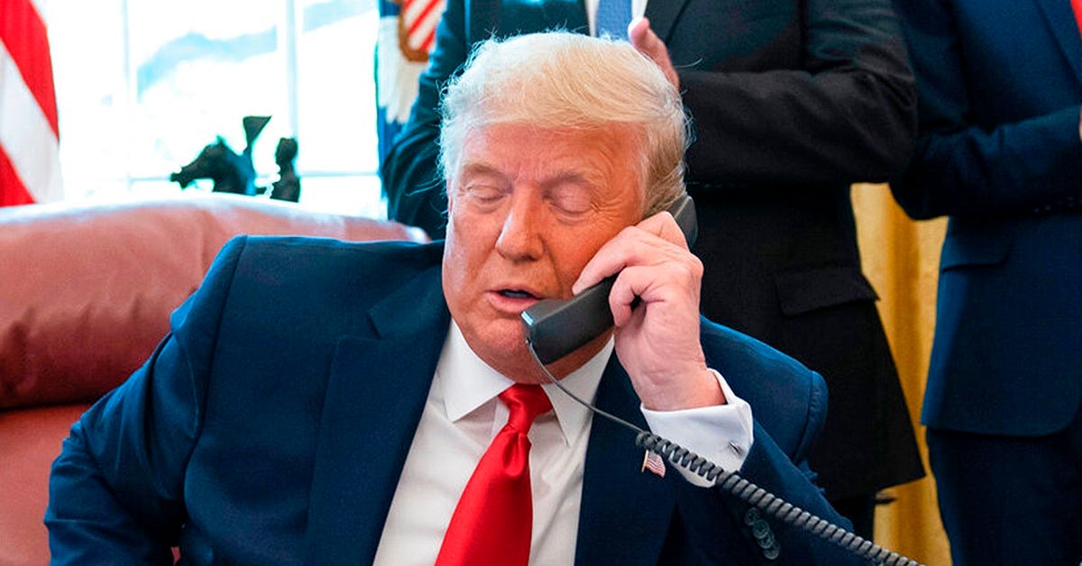White House records show 7-hour gap in Trump's phone logs on Jan. 6 |  WAVY.com