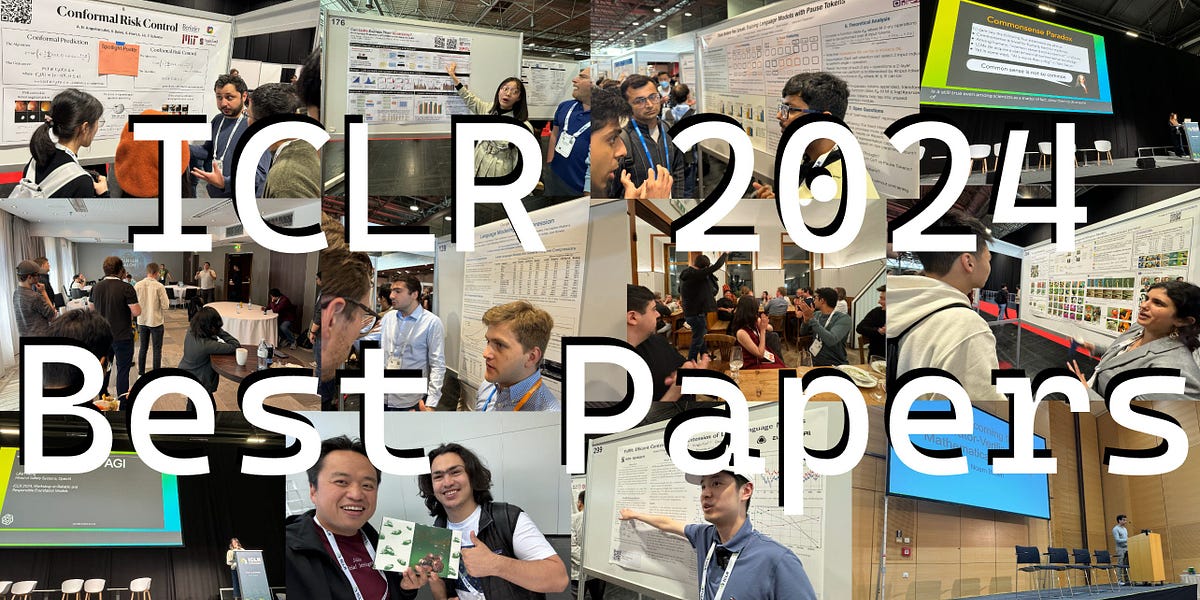 ICLR 2024 — Best Papers & Talks (ImageGen, Vision, Transformers, State Space Models) ft.