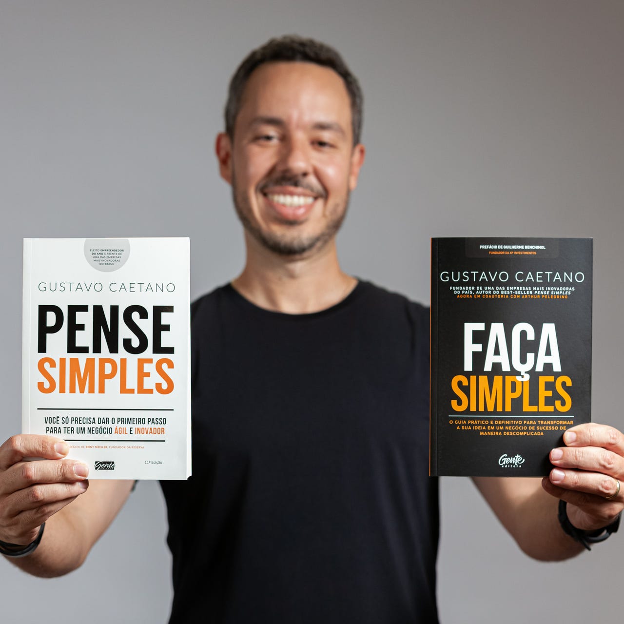 Pense Simples, por Gustavo Caetano logo