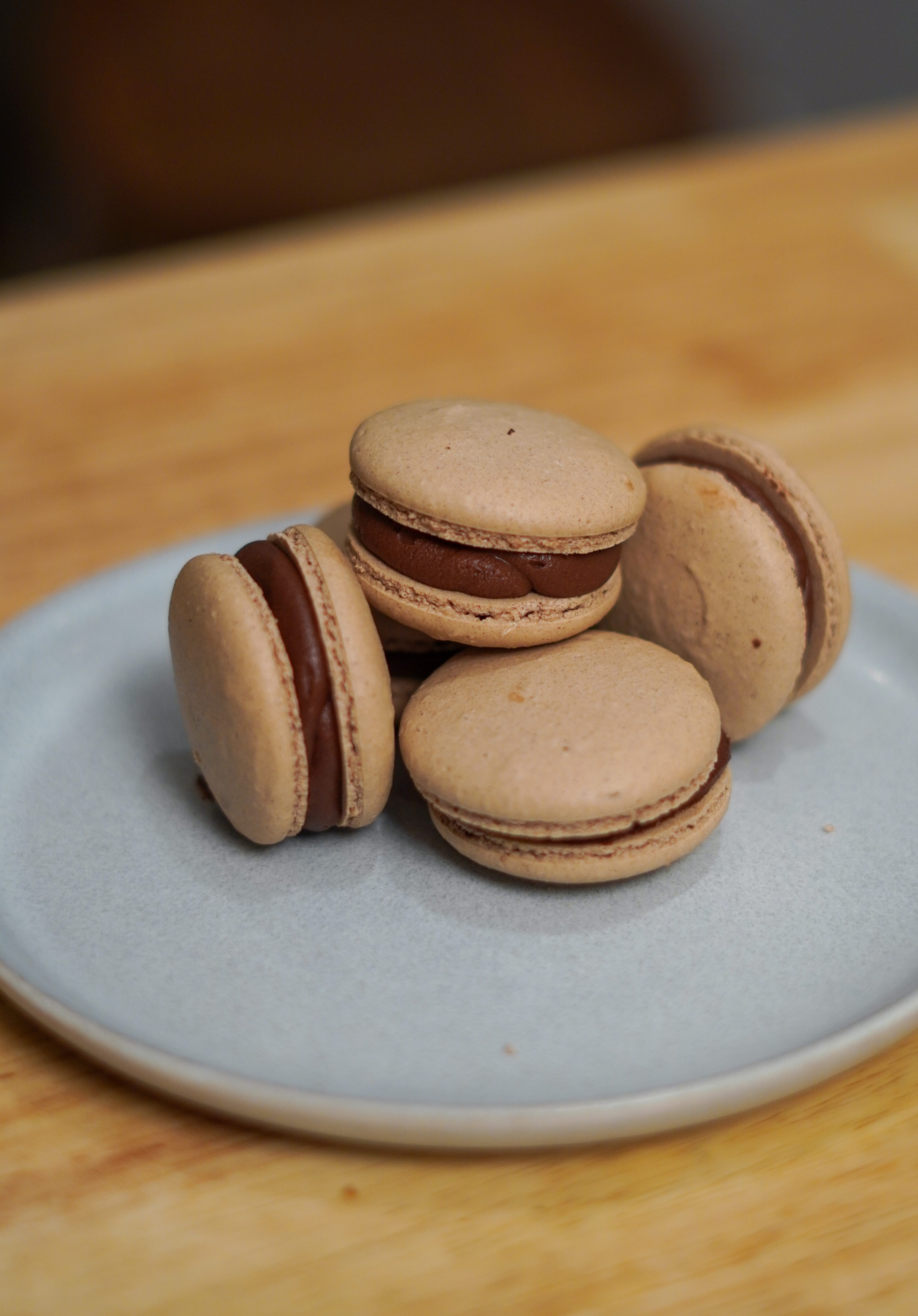 【427】ANKdoll chocolatemacaron Chocolate Macaron Recipe - by Allison Chen