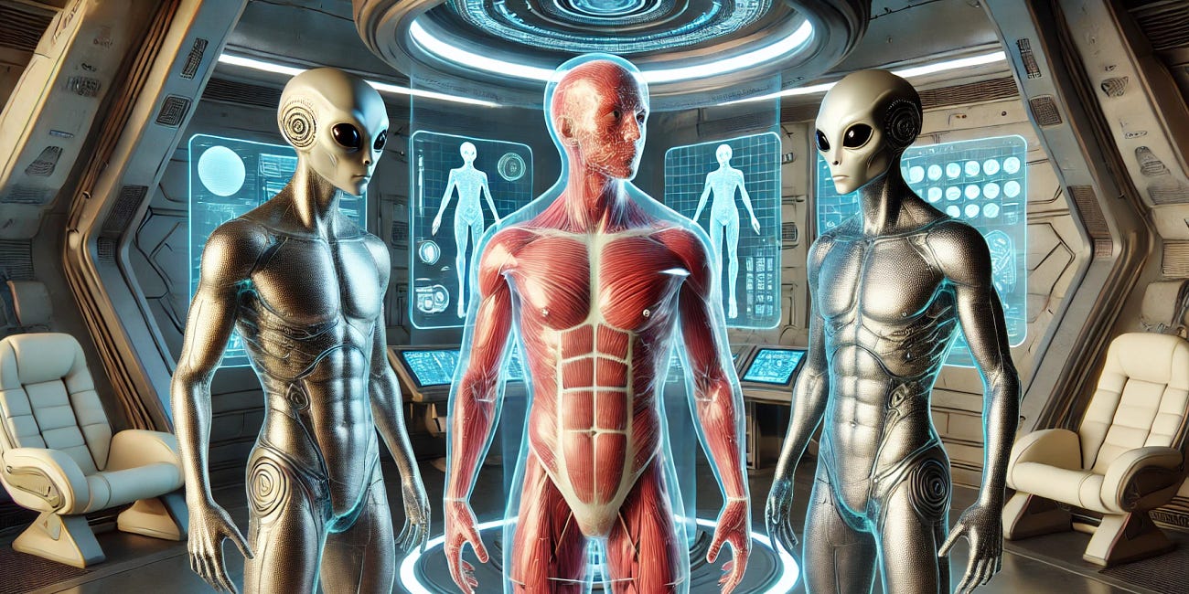 We're made out of meat