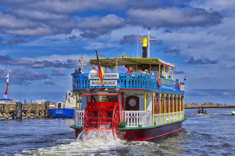 Vintage steamboat